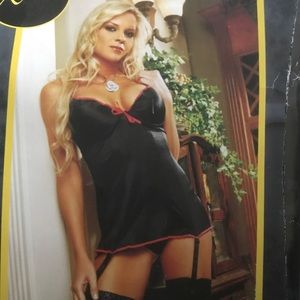 🦋 G WORLD BLACK BABYDOLL SIZE M/L 🦋